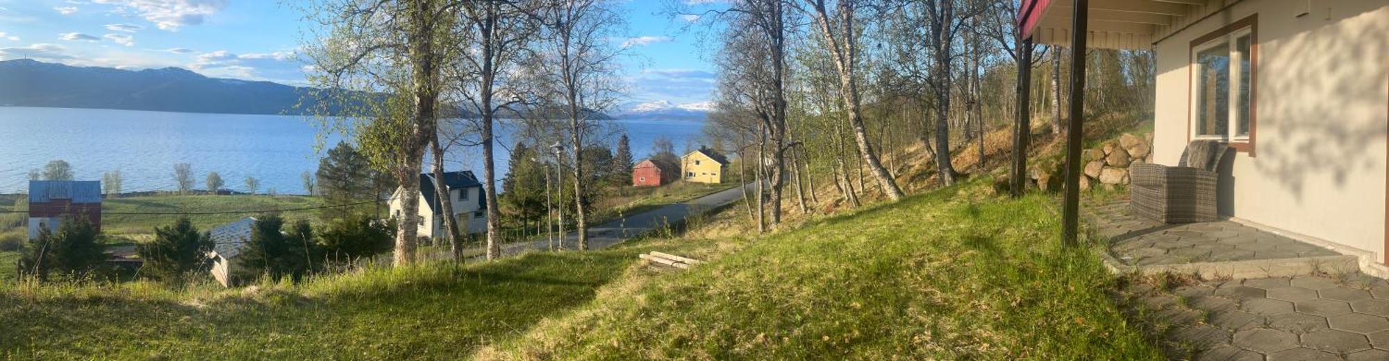 Bed And Breakfast Nordic Horn Brostadbotn Екстер'єр фото
